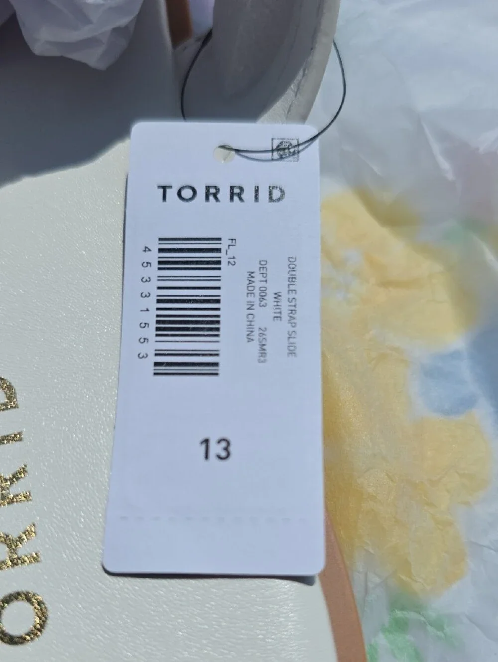 torrid chic white